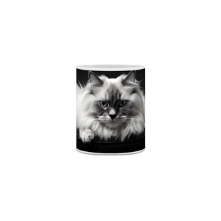 Caneca Gato Persa com Arte Digital - #Autenticidade 0008