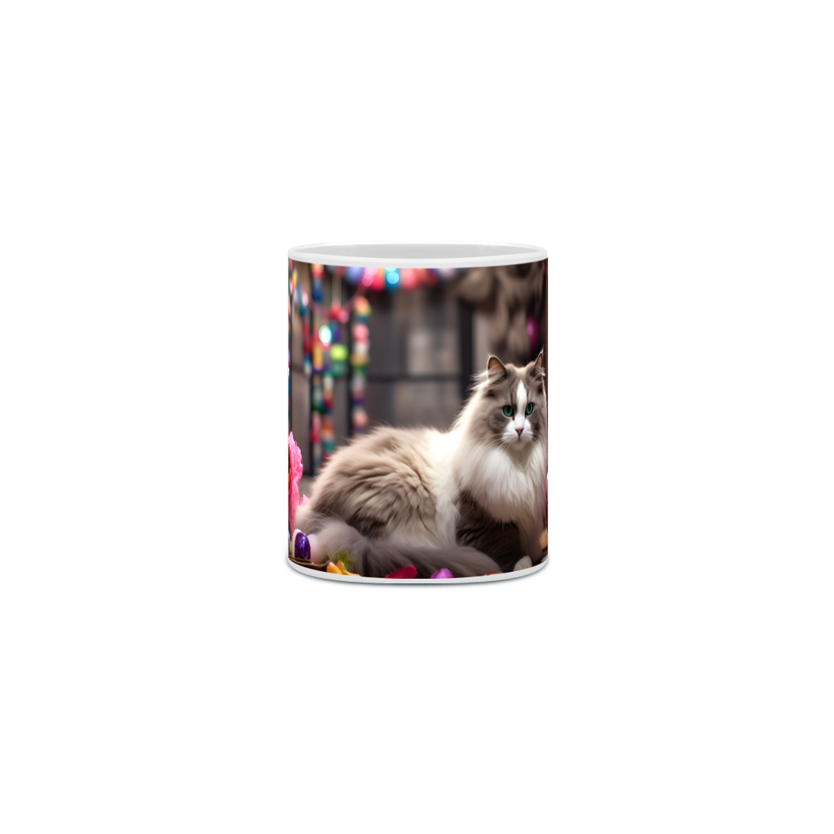 Nome do produto: Caneca Gato Persa com Arte Digital - #Autenticidade 0016