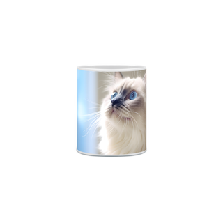 Caneca Gato Persa com Arte Digital - #Autenticidade 0020