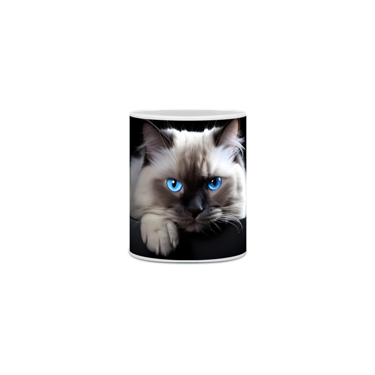 Nome do produto: Caneca Gato Persa com Arte Digital - #Autenticidade 0013