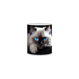 Caneca Gato Persa com Arte Digital - #Autenticidade 0013