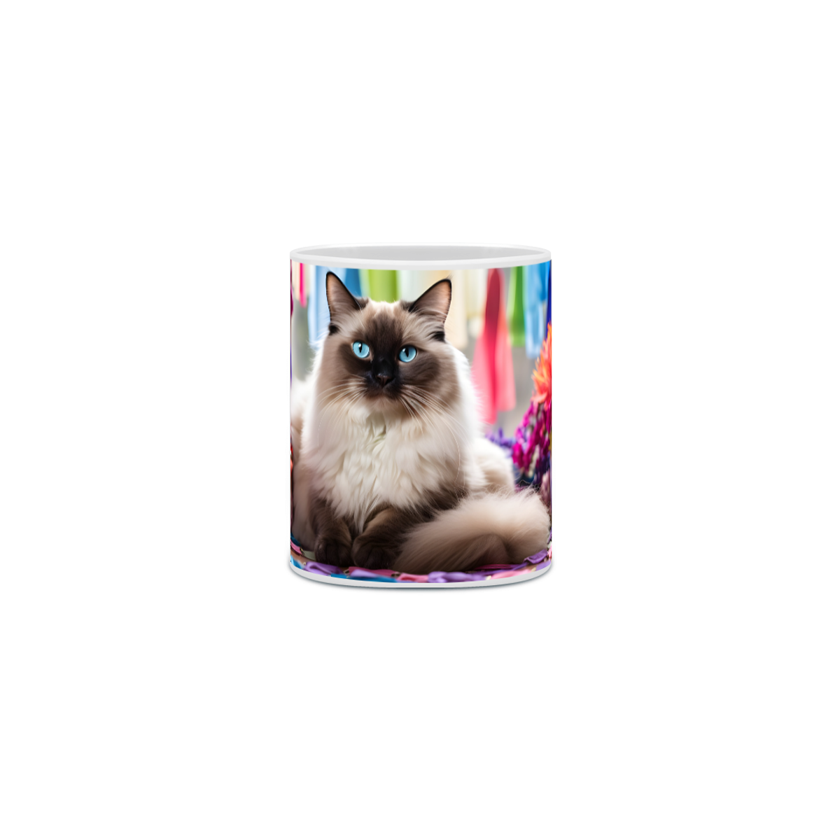 Nome do produto: Caneca Gato Persa com Arte Digital - #Autenticidade 0014