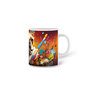 Nome do produtoCaneca Bulldog Francês - Com Arte Digital - #Autenticidade 0023