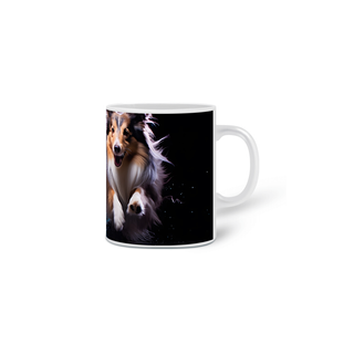 Nome do produtoCaneca Pastor de Shetland com Arte Digital - #Autenticidade 0009