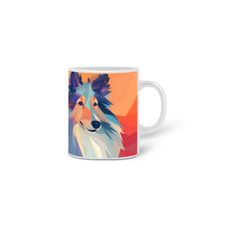 Nome do produtoCaneca Pastor de Shetland com Arte Digital - #Autenticidade 0025