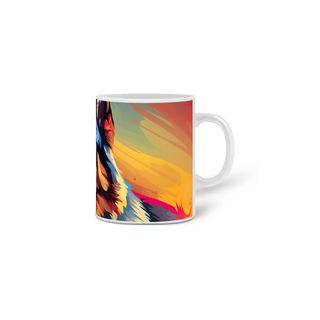 Nome do produtoCaneca Pastor Alemão com Arte Digital - #Autenticidade 0003