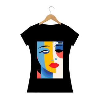 Camiseta Minimalista com Arte Digital  - #Autenticidade 0003
