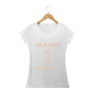 Nome do produtoRebel Queen: Camiseta Feminina Ramp Rebel para Mulheres de Atitude!