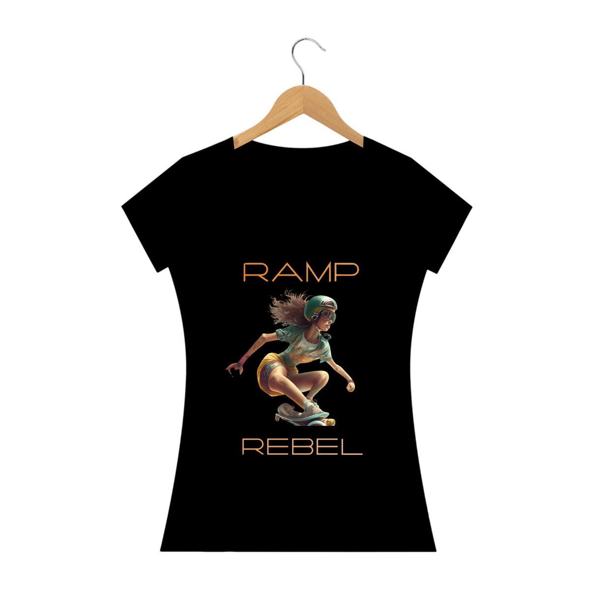 Nome do produto: Feminine Power: Camiseta Ramp Rebel para Mulheres que Arrasam