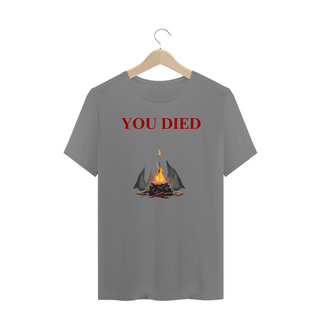 Nome do produtoCamiseta - You Died - Plus size