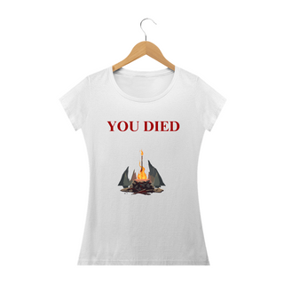 Nome do produtoCamiseta - You Died - Premium