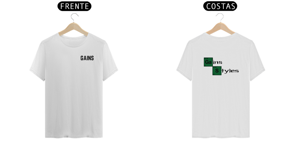 Nome do produto: camisa GAins breaking bad