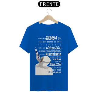 Nome do produtoBeija-Flor 2018: Mas o samba faz essa dor dentro do peito ir embora: Camiseta