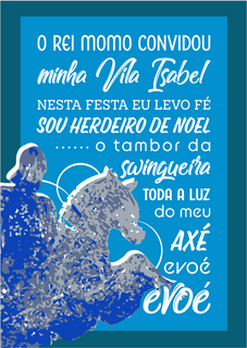 Nome do produtoUnidos de Vila Isabel 2023: São Jorge - Poster