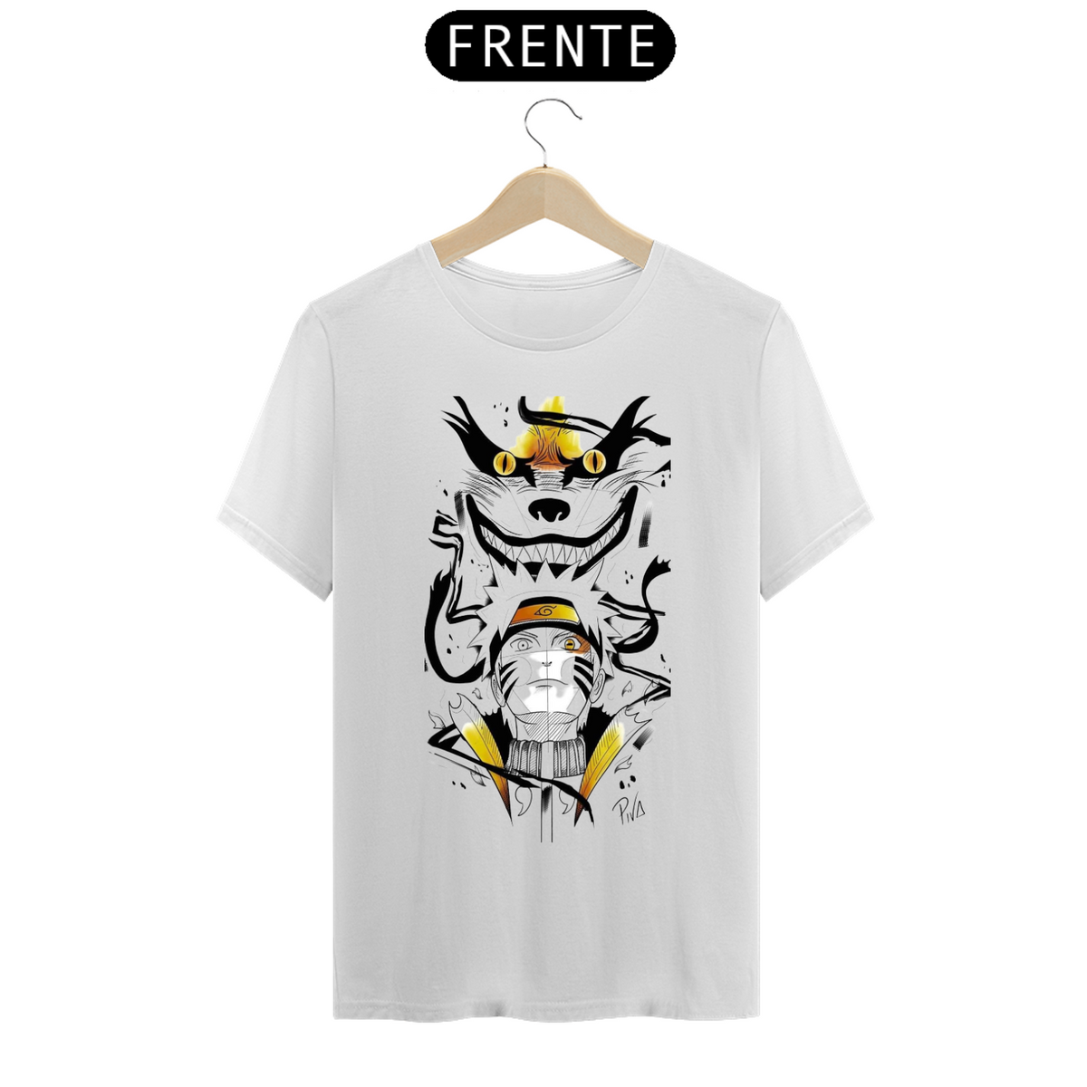 Nome do produto: Camiseta naruto Modo Senin