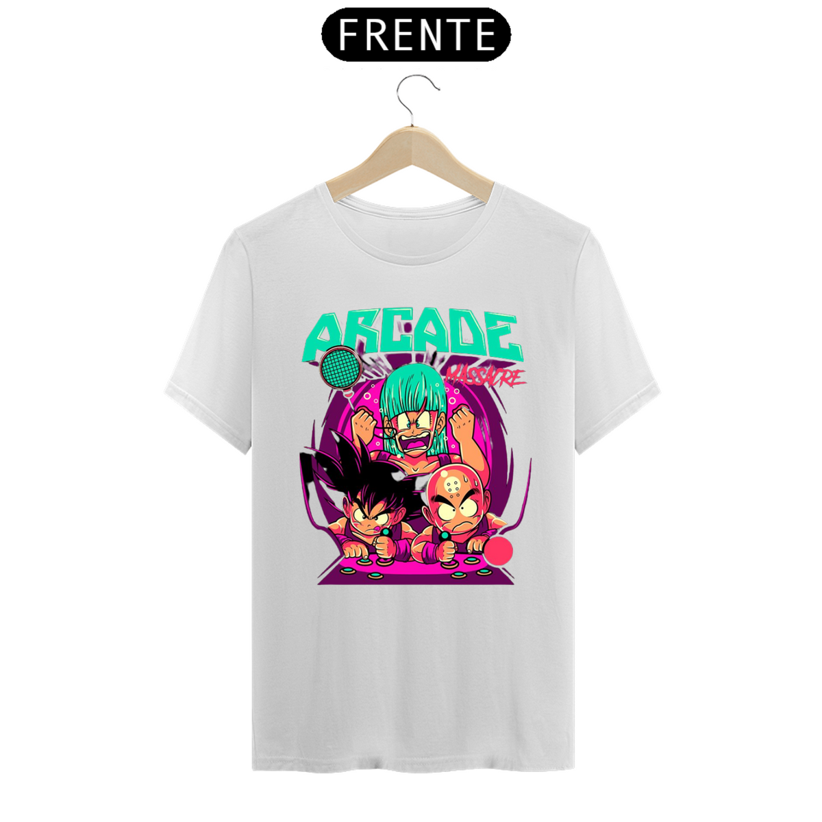 Nome do produto: Camiseta Dragon Ball Arcade