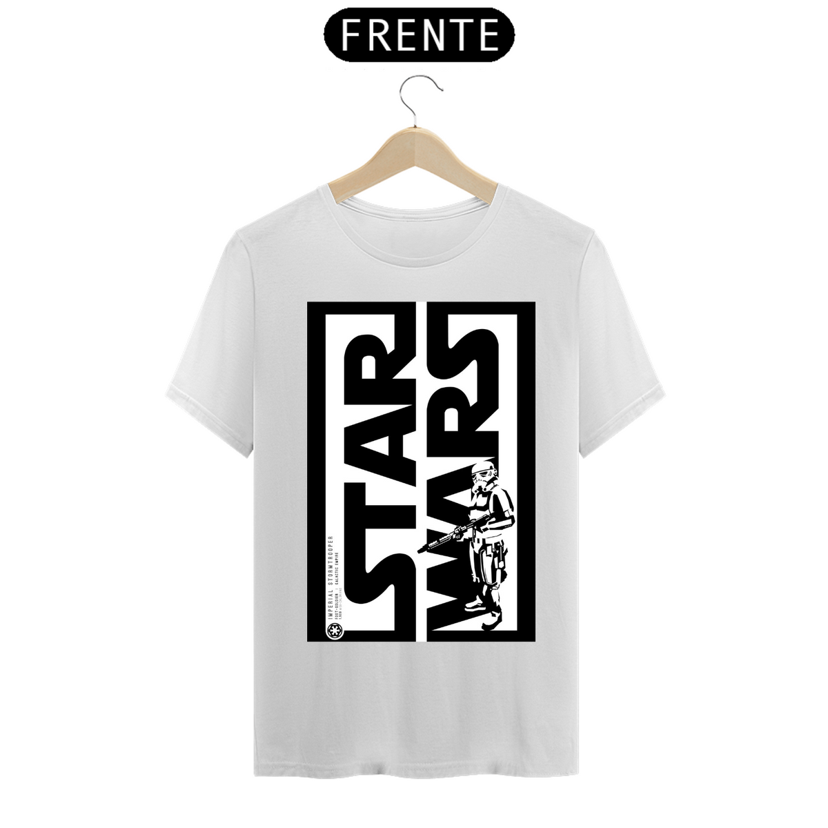 Nome do produto: Camiseta Star Wars StormTrooper cores