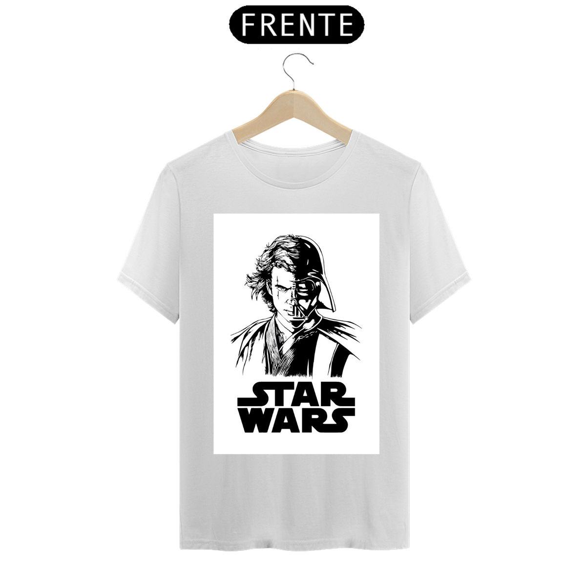 Nome do produto: Camiseta Stars Wars Luke cores