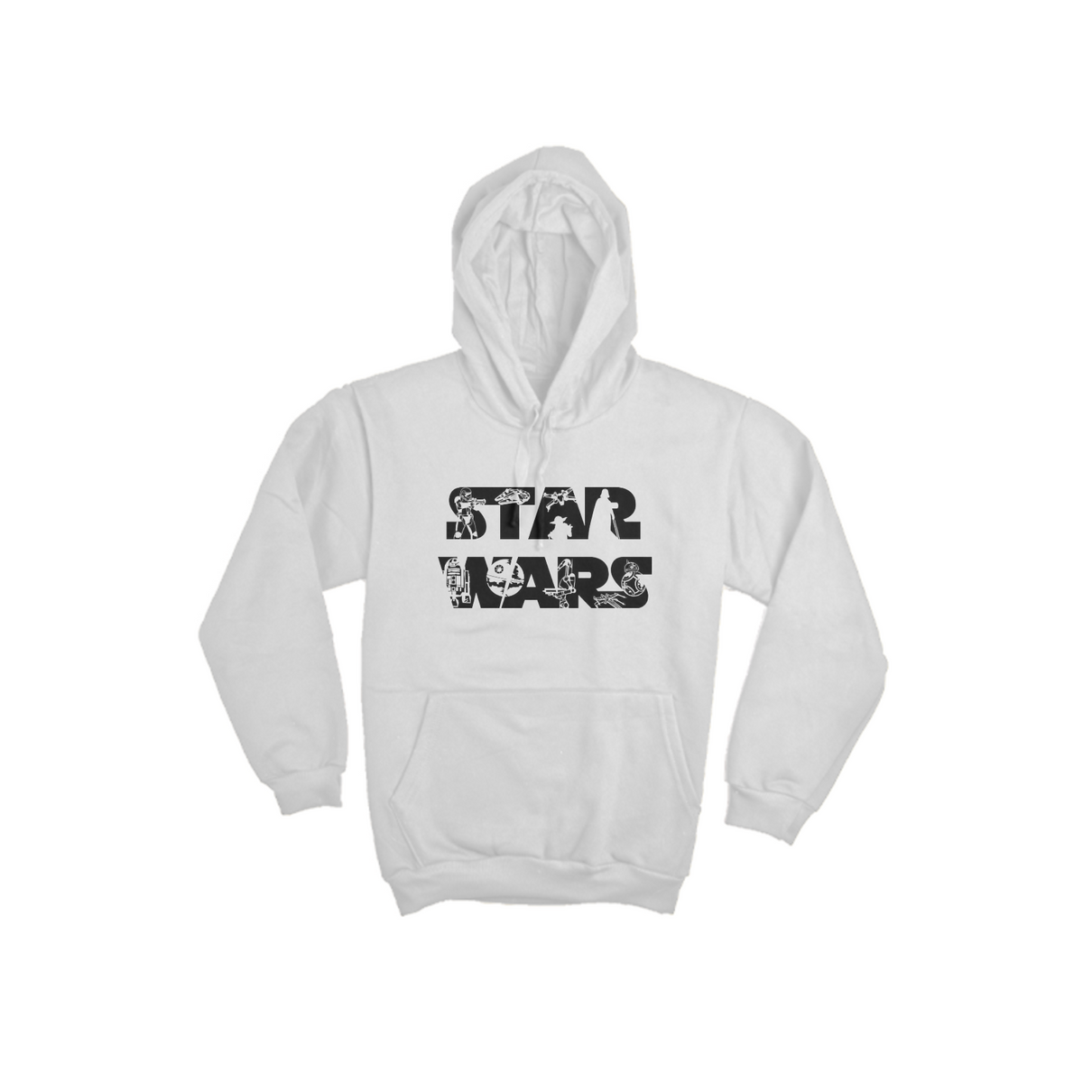 Nome do produto: Moletom com capuz Star Wars 