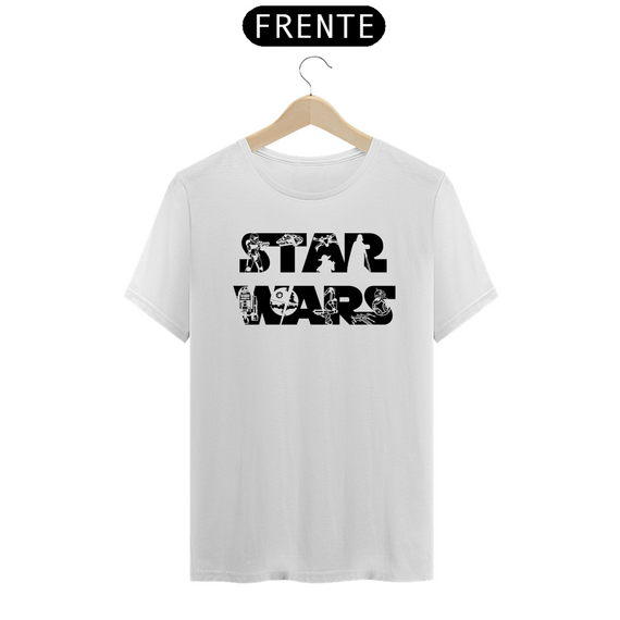 Camiseta Star Wars cores