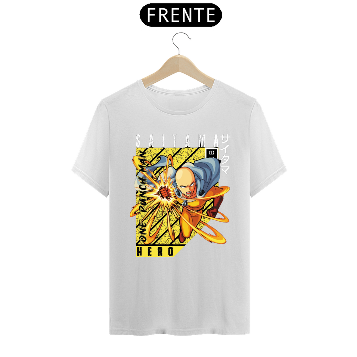 Nome do produto: Camiseta One Punch Man Cores