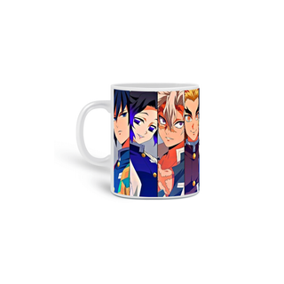 Caneca Demon Slayer Personagens