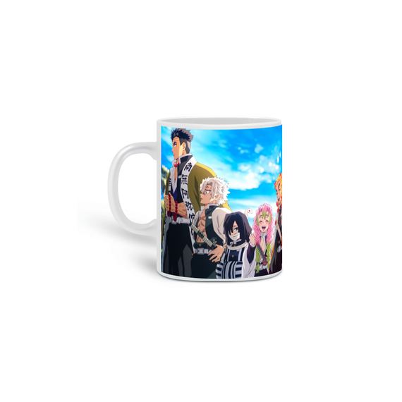 Caneca Demon Slayer Personagens