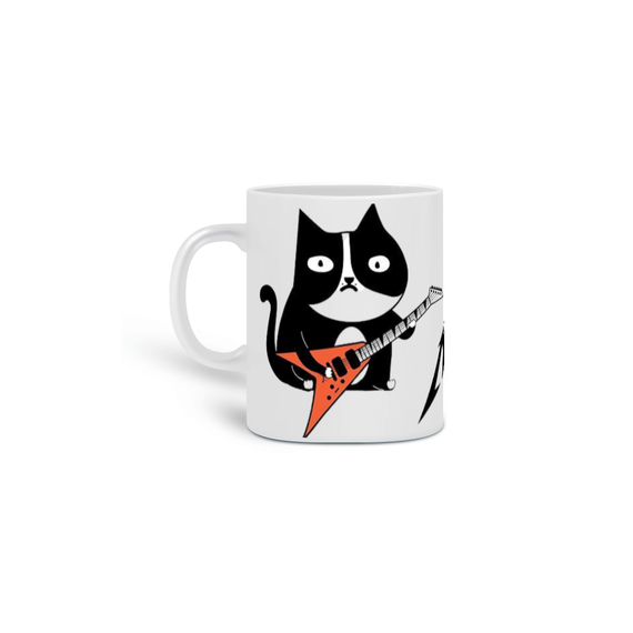 Caneca Meowtallica