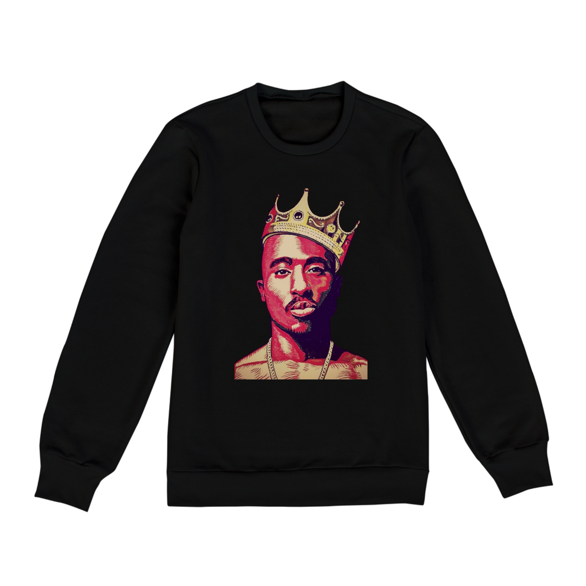 Nome do produto: Moletom 2PAC The King