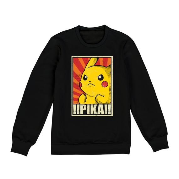 Moletom Pika Pikachu