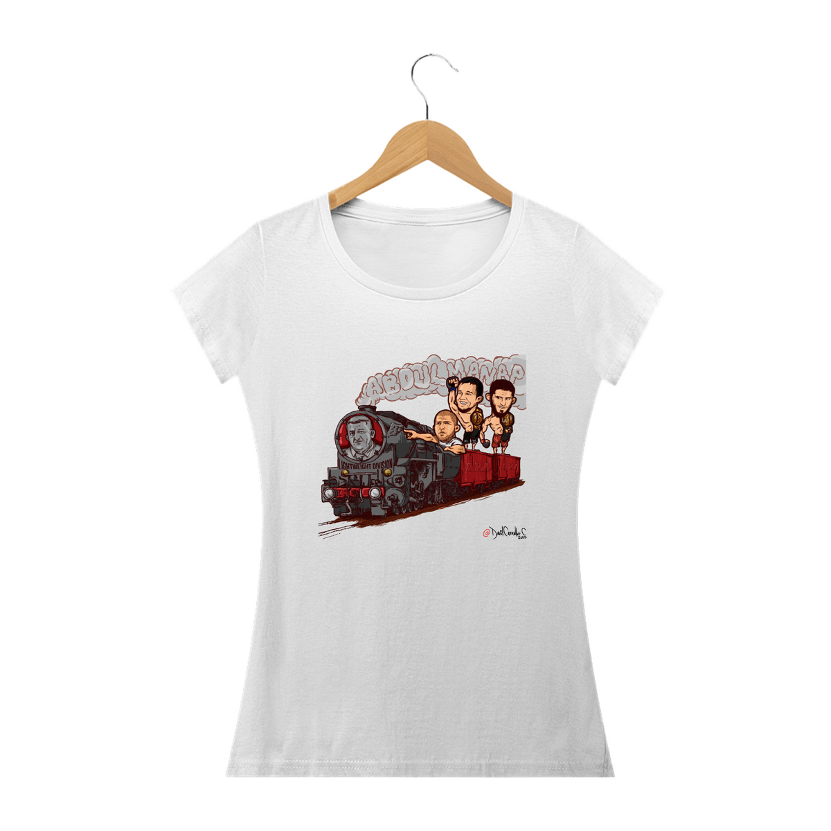 Nome do produto: Camiseta Feminina Prime - Trem Russo