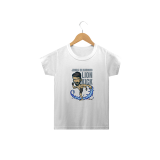 LION KICK - Camiseta Infantil - JONAS BILHARINHO