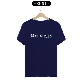 Nome do produto  Camisa MikroTik Azul