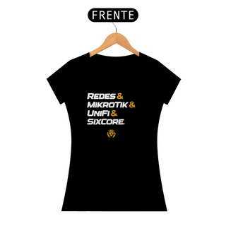 Camisa Feminina SixCore - Redes & SixCore