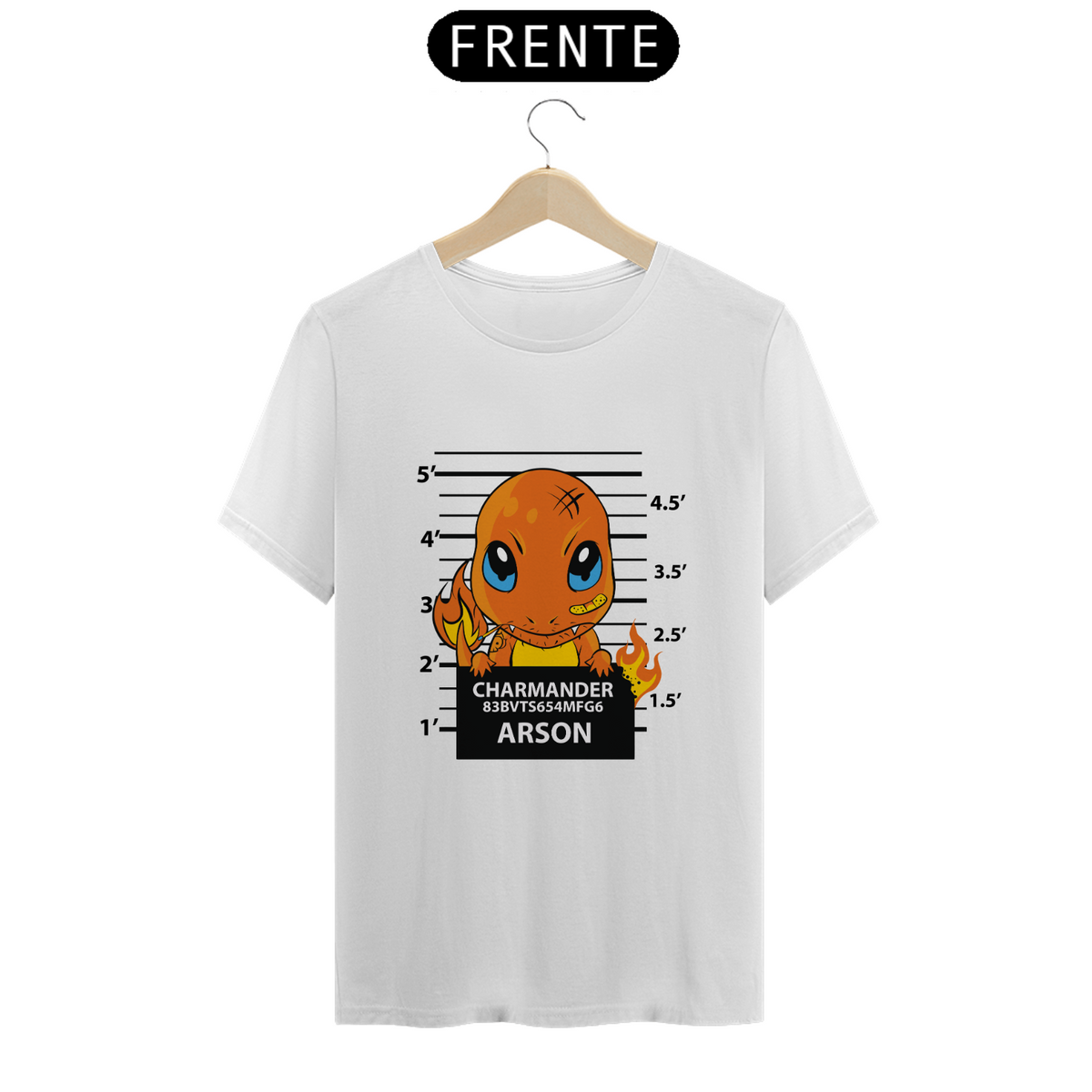 Nome do produto: Camisa Charmander II