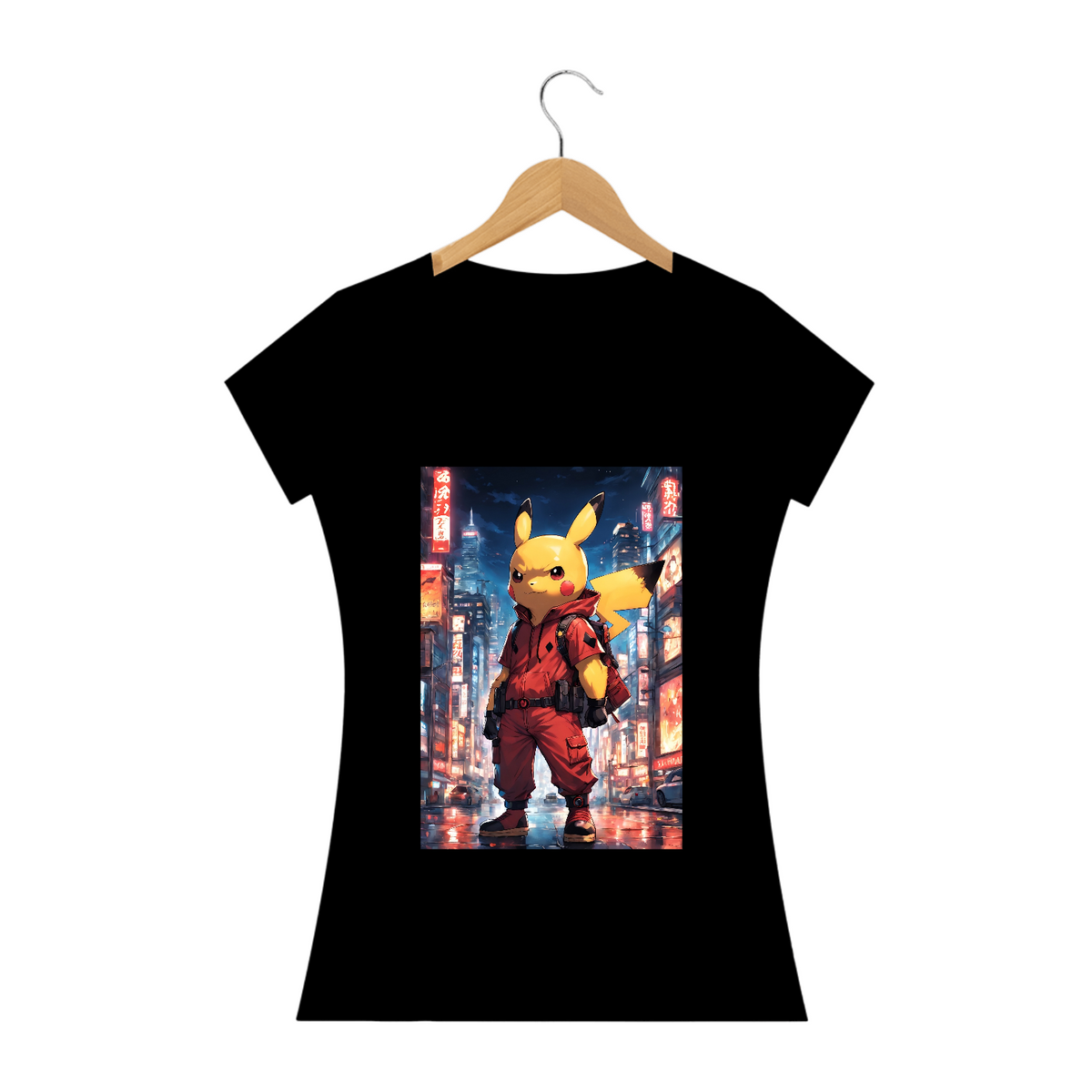 Nome do produto: Camisa Baby long Pikachu