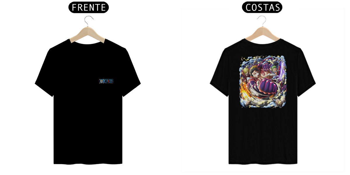 Nome do produto: Camisa One Piece Trio monstro