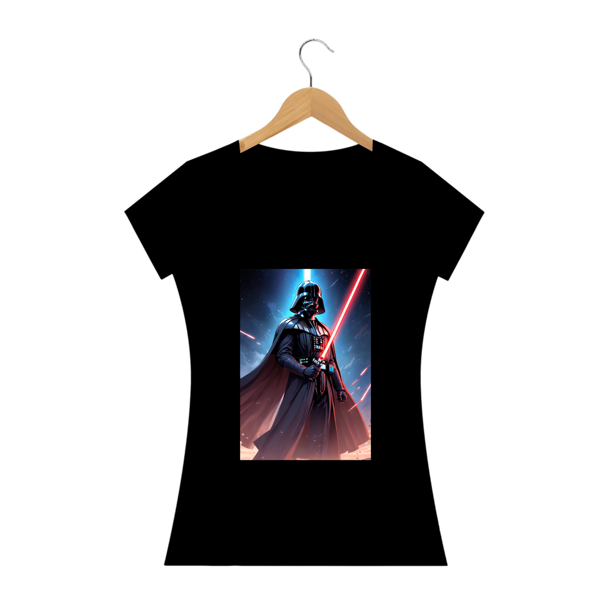 Nome do produto: Camisa Baby Long Darth Vader