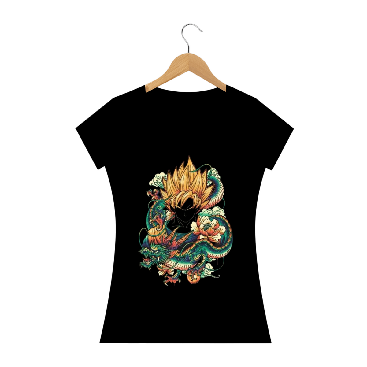 Nome do produto: Camisa Baby Long Dragon Ball Goku III