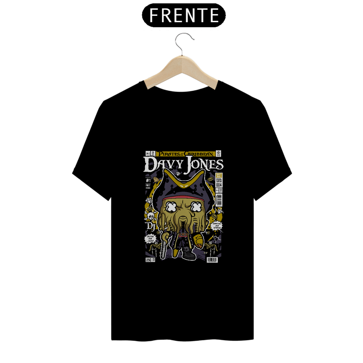 Nome do produto: Camisa Davy Jones