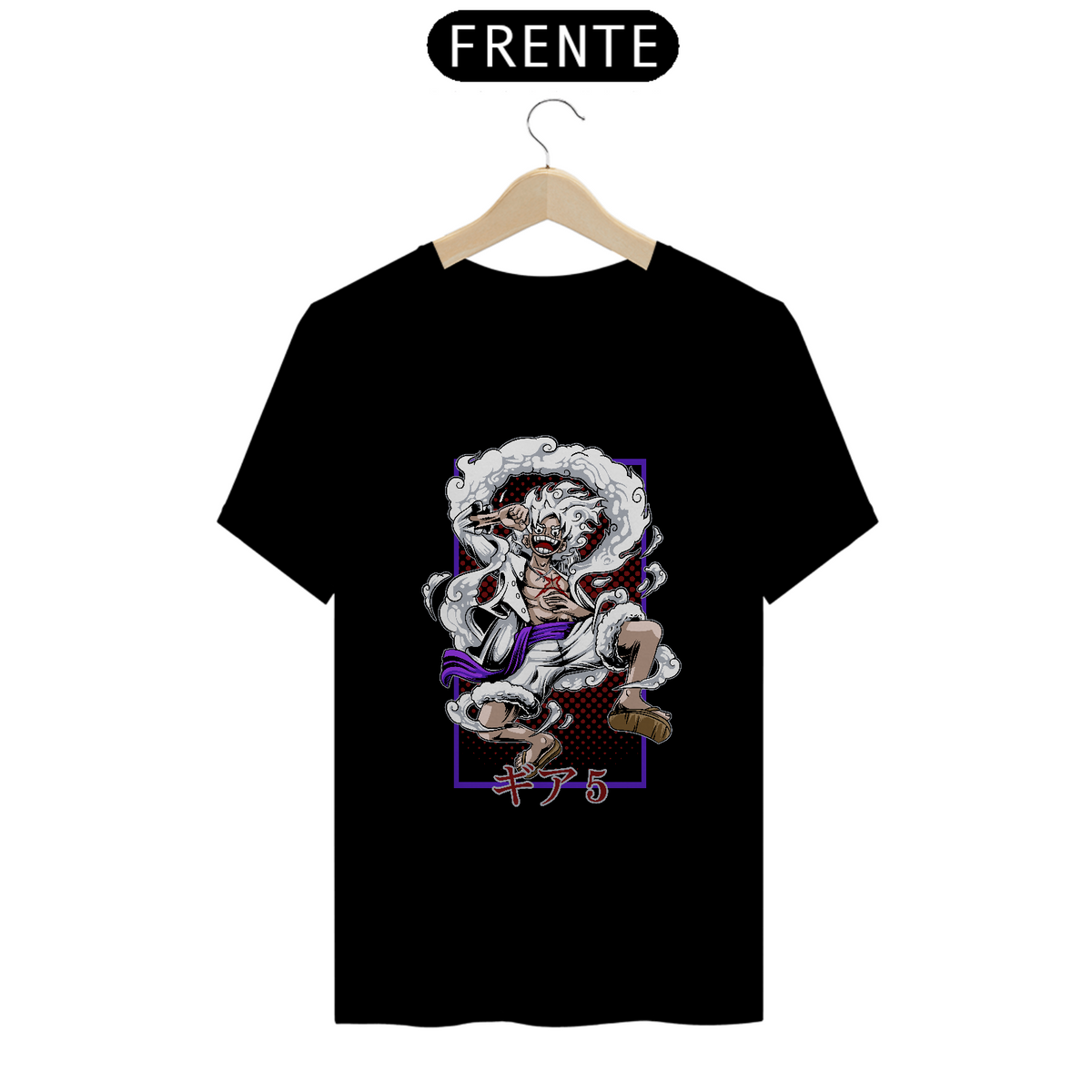 Nome do produto: Camisa Luffy Gear 5 II