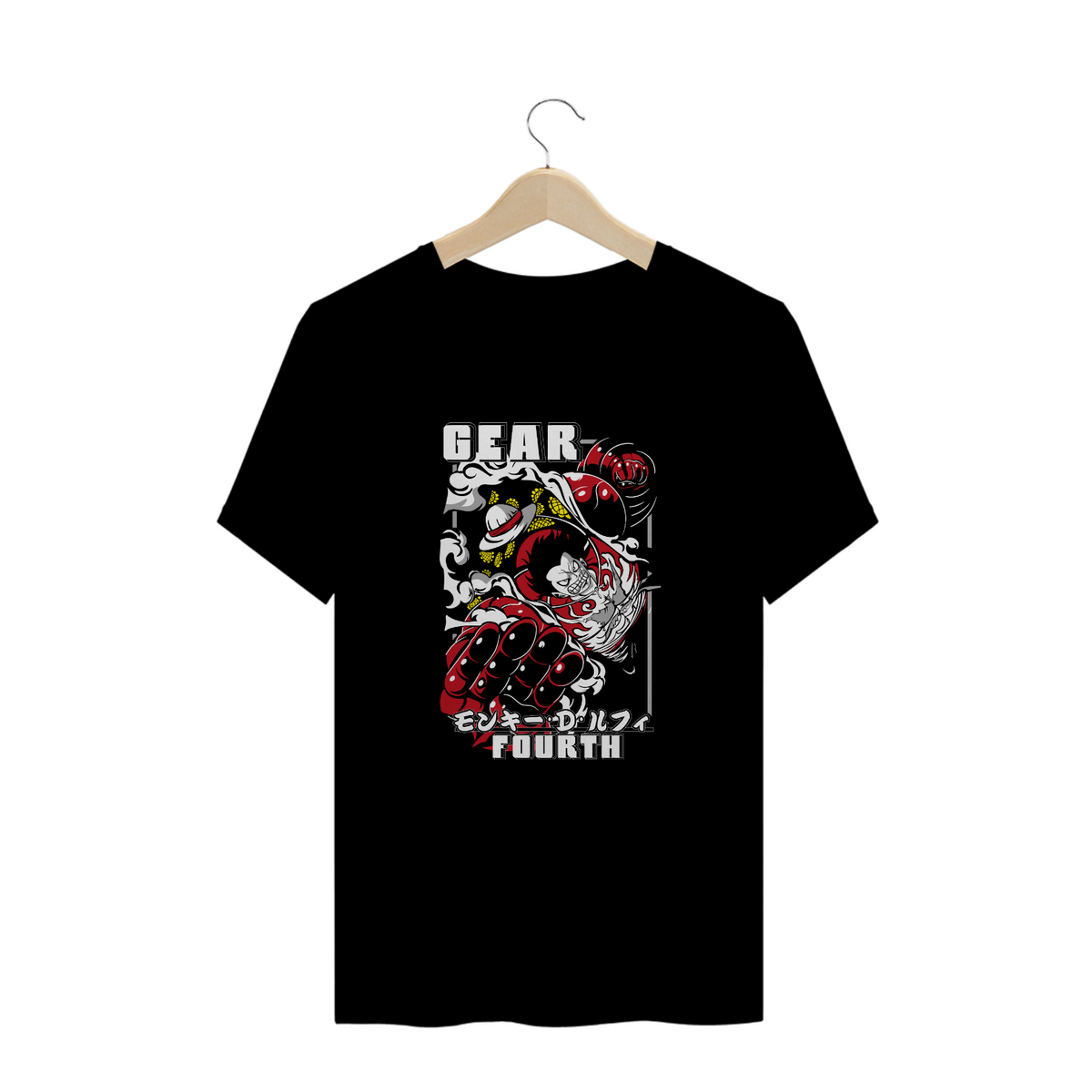 Nome do produto: Camisa Luffy Gear 4
