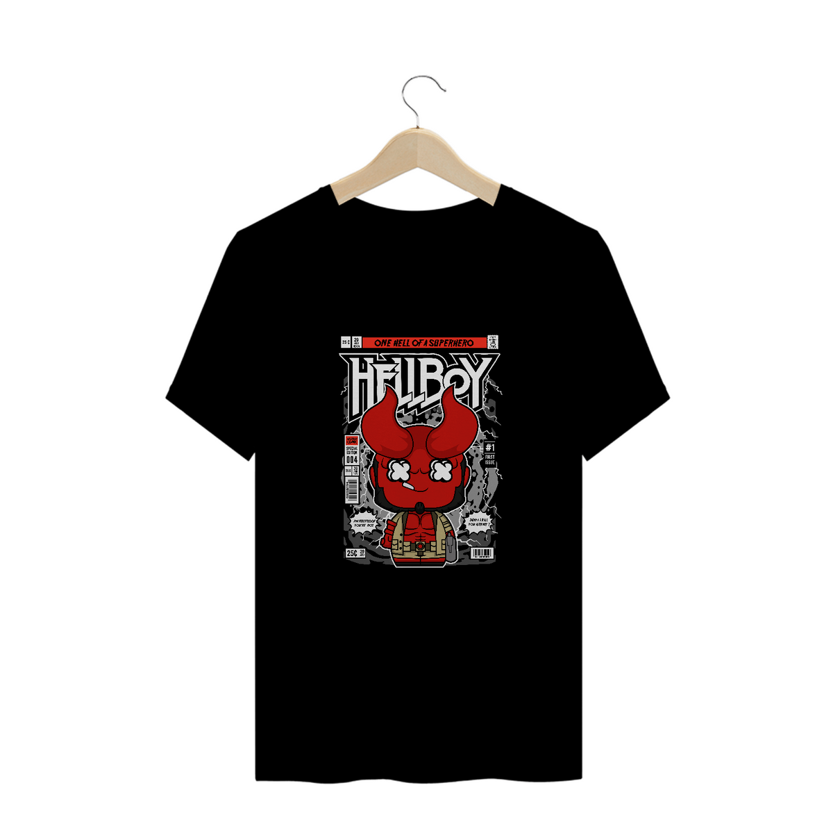 Nome do produto: Camisa HellBoy