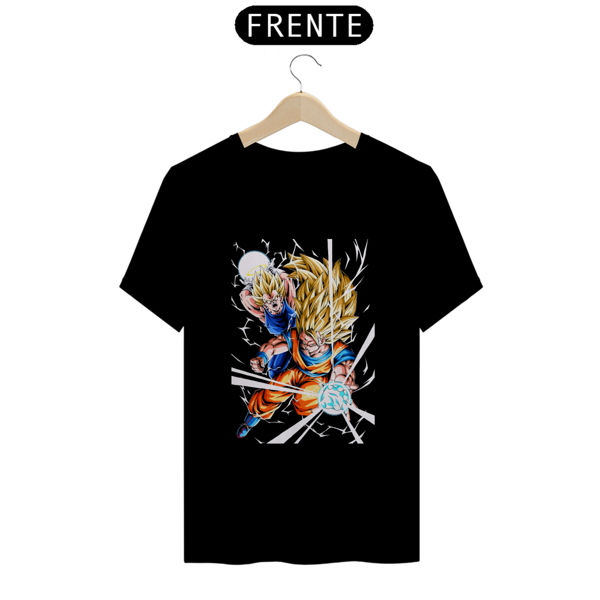 Nome do produto: Camisa Goku/Vegeta