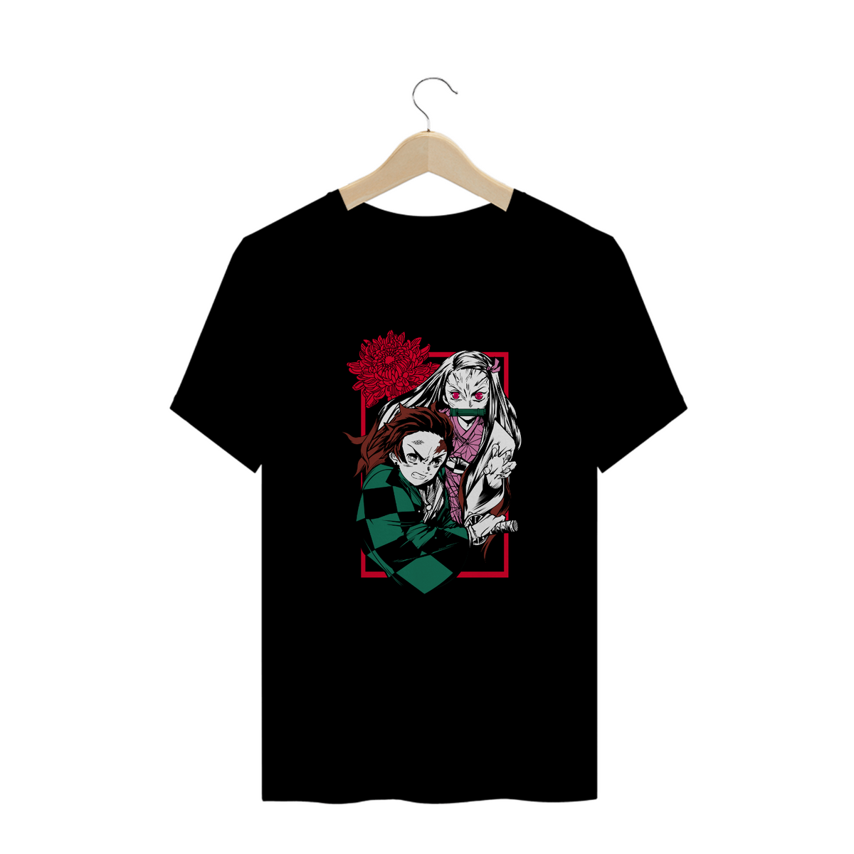 Nome do produto: Camisa Tanjiro/Nezuko