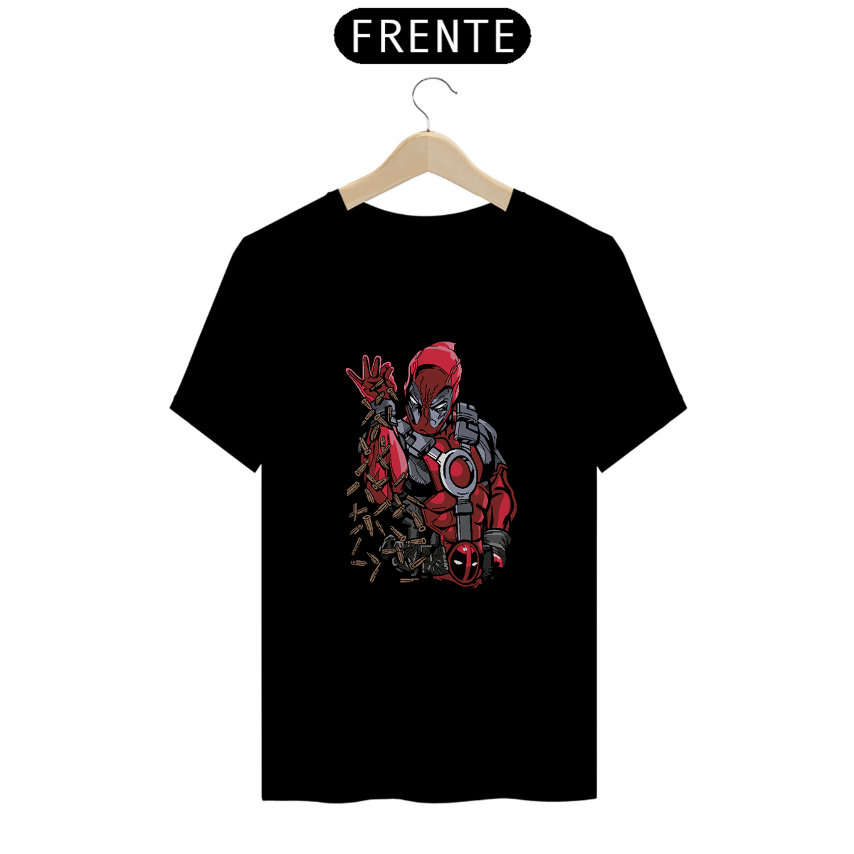 Nome do produto: Camisa Deadpool II