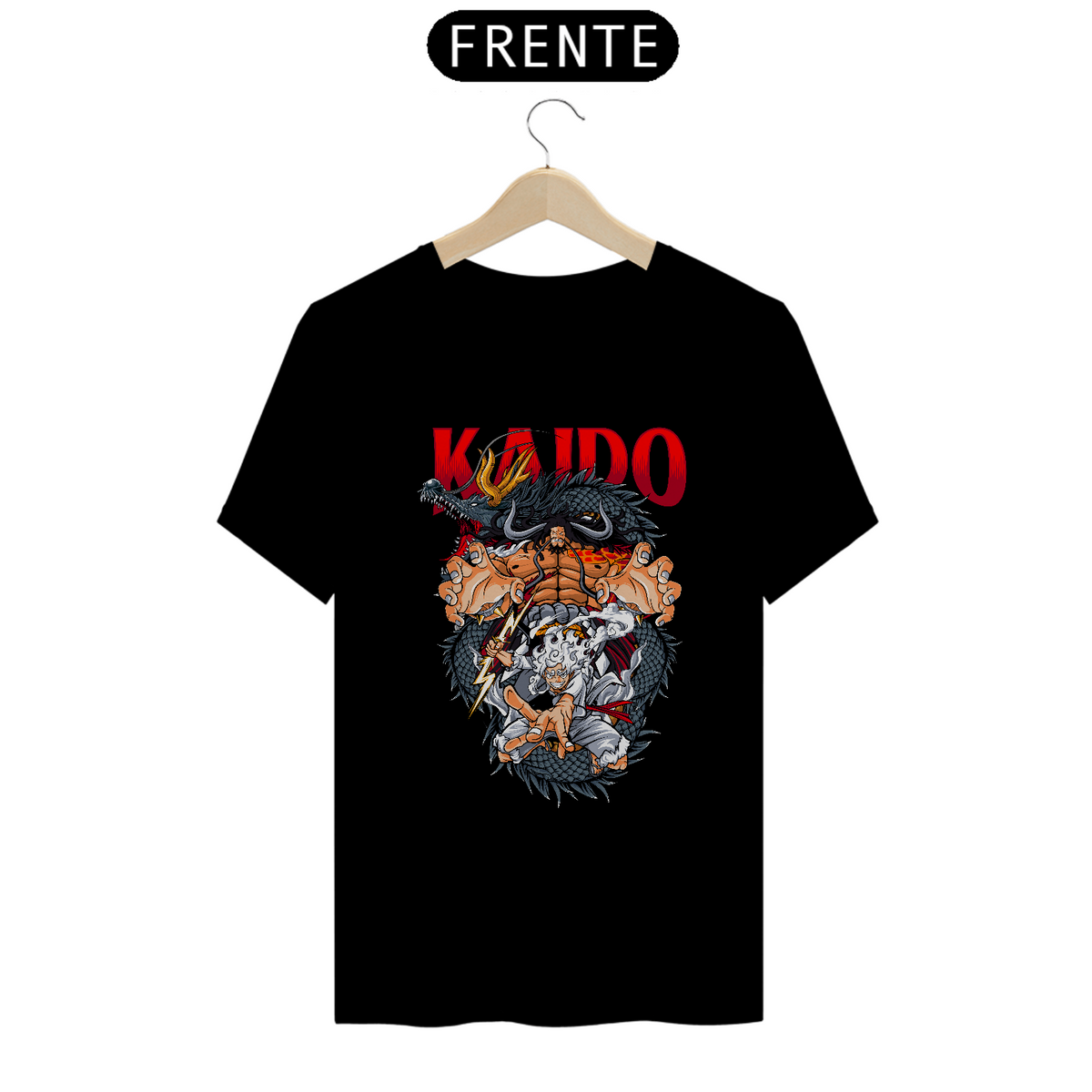 Nome do produto: Camisa Luffy/Kaido