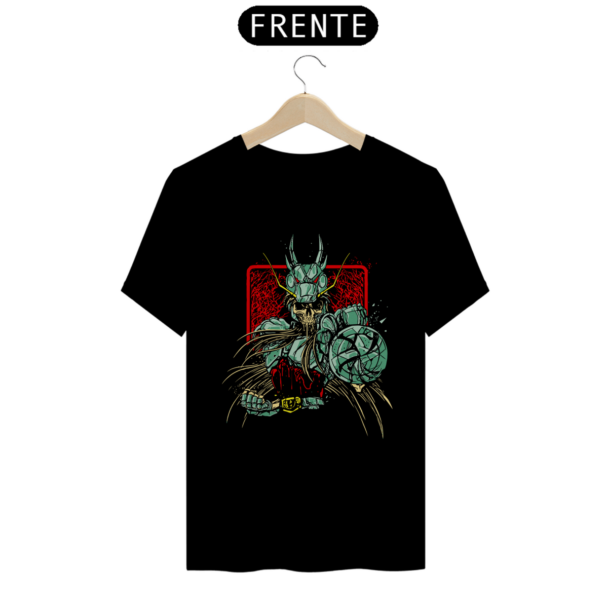 Nome do produto: Camisa  Undead Shiryu