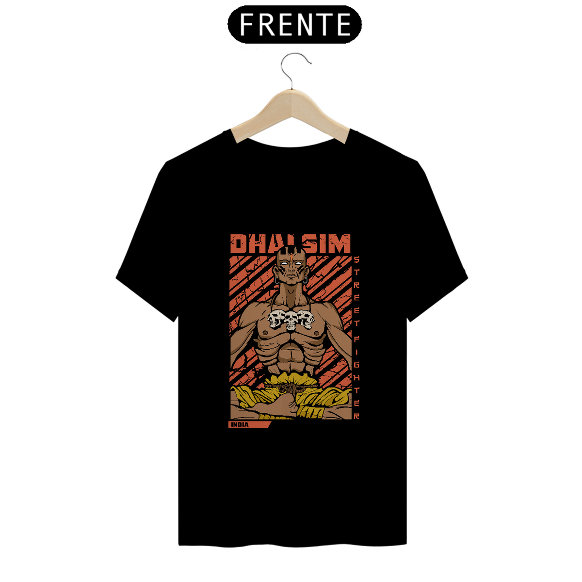 Nome do produto: Camisa Dhalsim