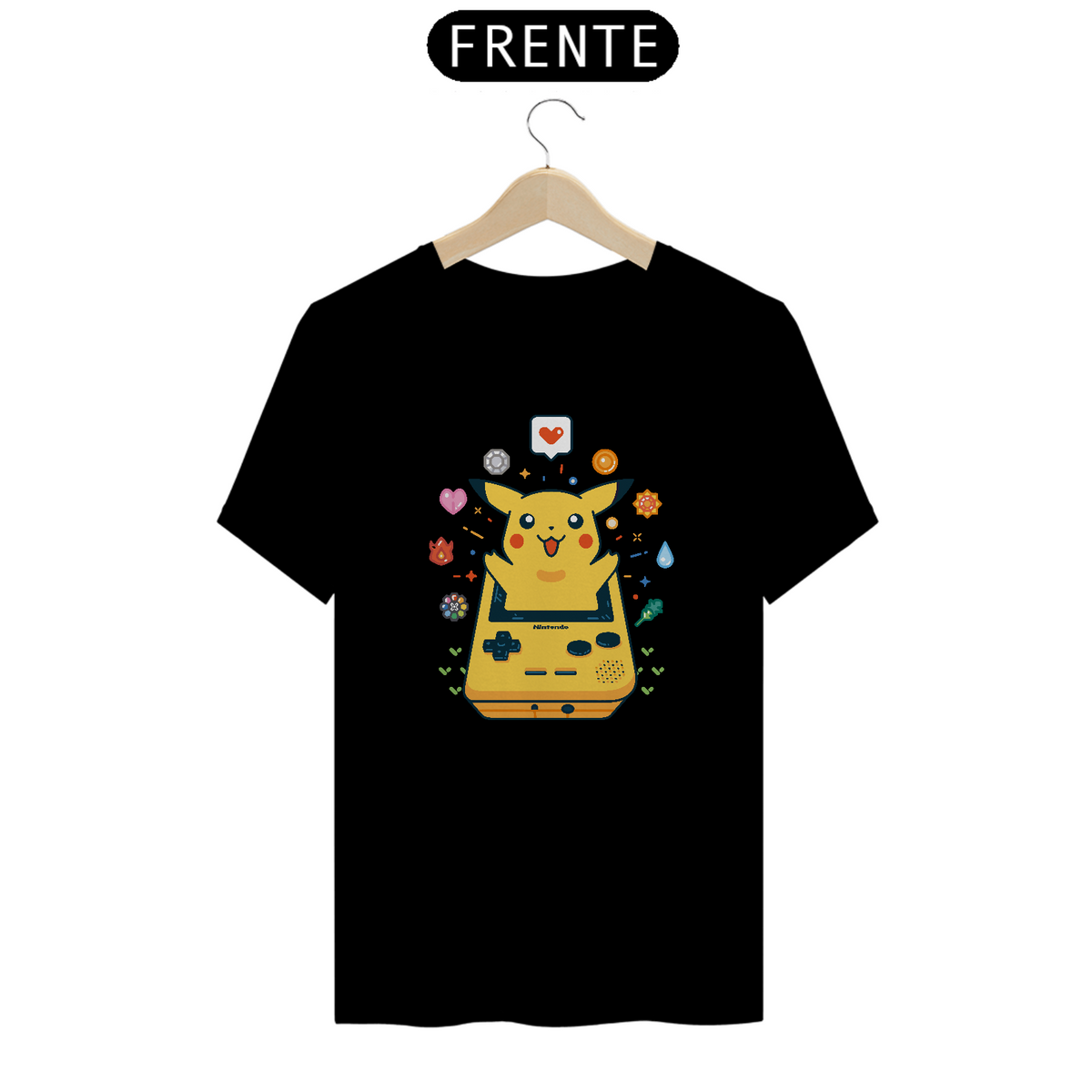 Nome do produto: Camisa Pikachu III